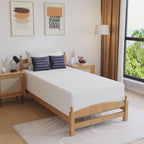 FDW 8 inch Twin Mattress Gel Memory Foam Mattress for Cool Sleep & Pressure Relief, Medium Firm Mattresses CertiPUR-US Certified/Bed-in-a-Box/Pressure Relieving (8 in, Twin) - Grand Goldman