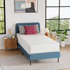 FDW 8 inch Twin Mattress Gel Memory Foam Mattress for Cool Sleep & Pressure Relief, Medium Firm Mattresses CertiPUR-US Certified/Bed-in-a-Box/Pressure Relieving (8 in, Twin) - Grand Goldman