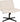 FDW Criss Cross Chair Armless Cross Legged Office Desk Chair Adjustable Swivel Ergonomic Desk Chair No Wheels U Shaped Backrest with Wide Seat Native Sponge Computer Task Vanity Chair for Home Office - Grand Goldman