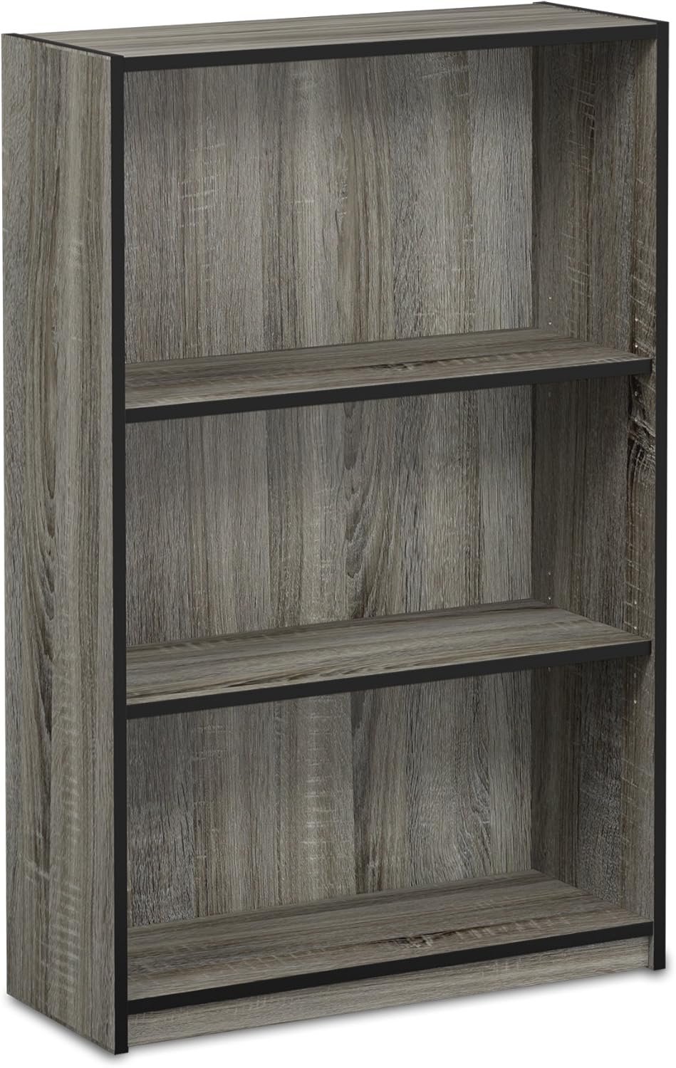 FURINNO JAYA Simply Home 5-Shelf Bookcase, 5-Tier, White - Grand Goldman