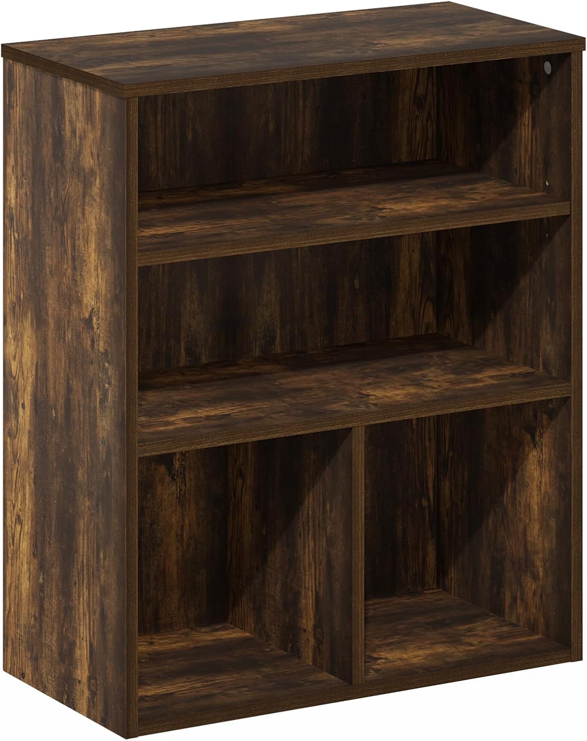 FURINNO JAYA Simply Home 5-Shelf Bookcase, 5-Tier, White - Grand Goldman