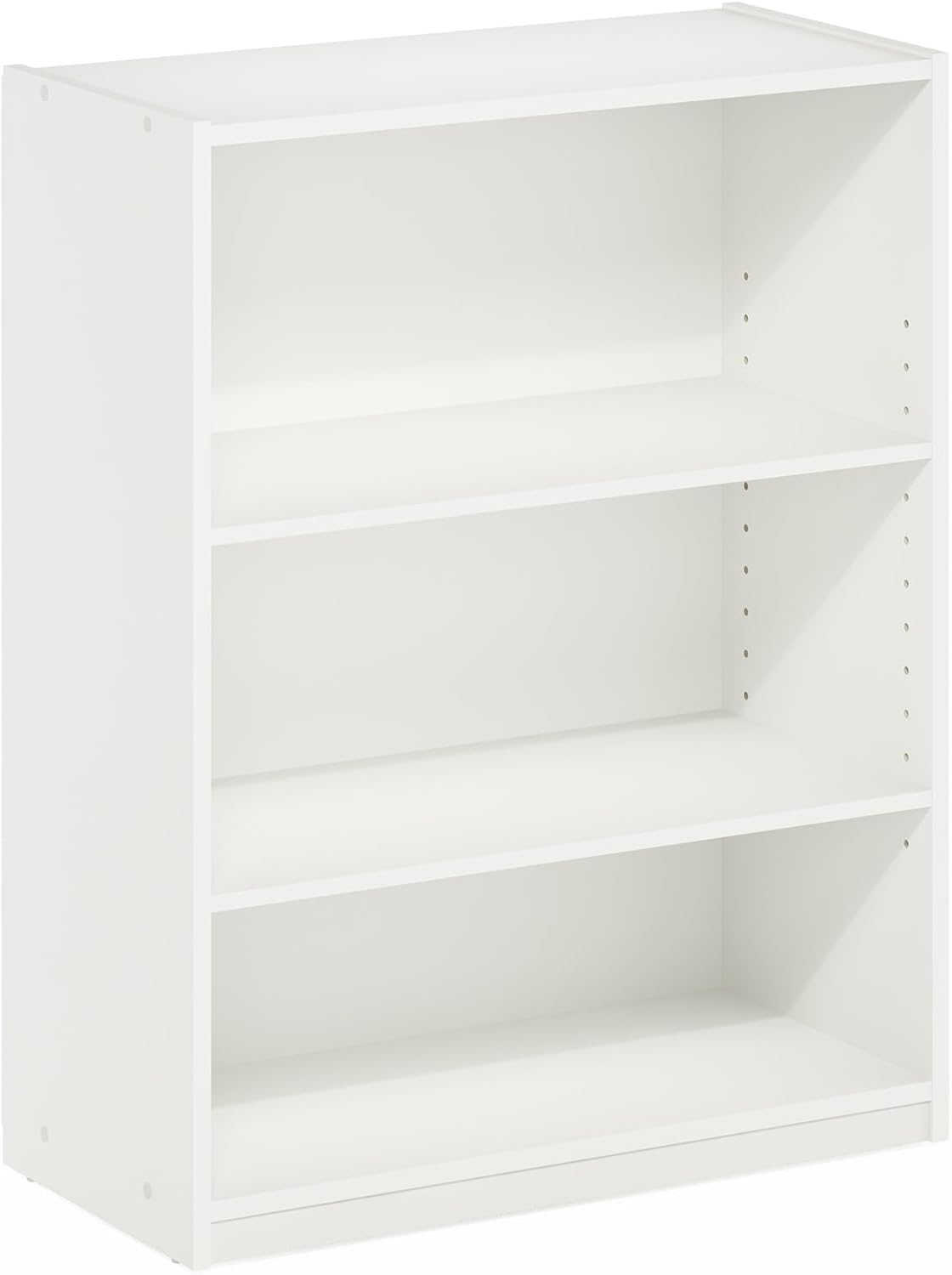 FURINNO JAYA Simply Home 5-Shelf Bookcase, 5-Tier, White - Grand Goldman