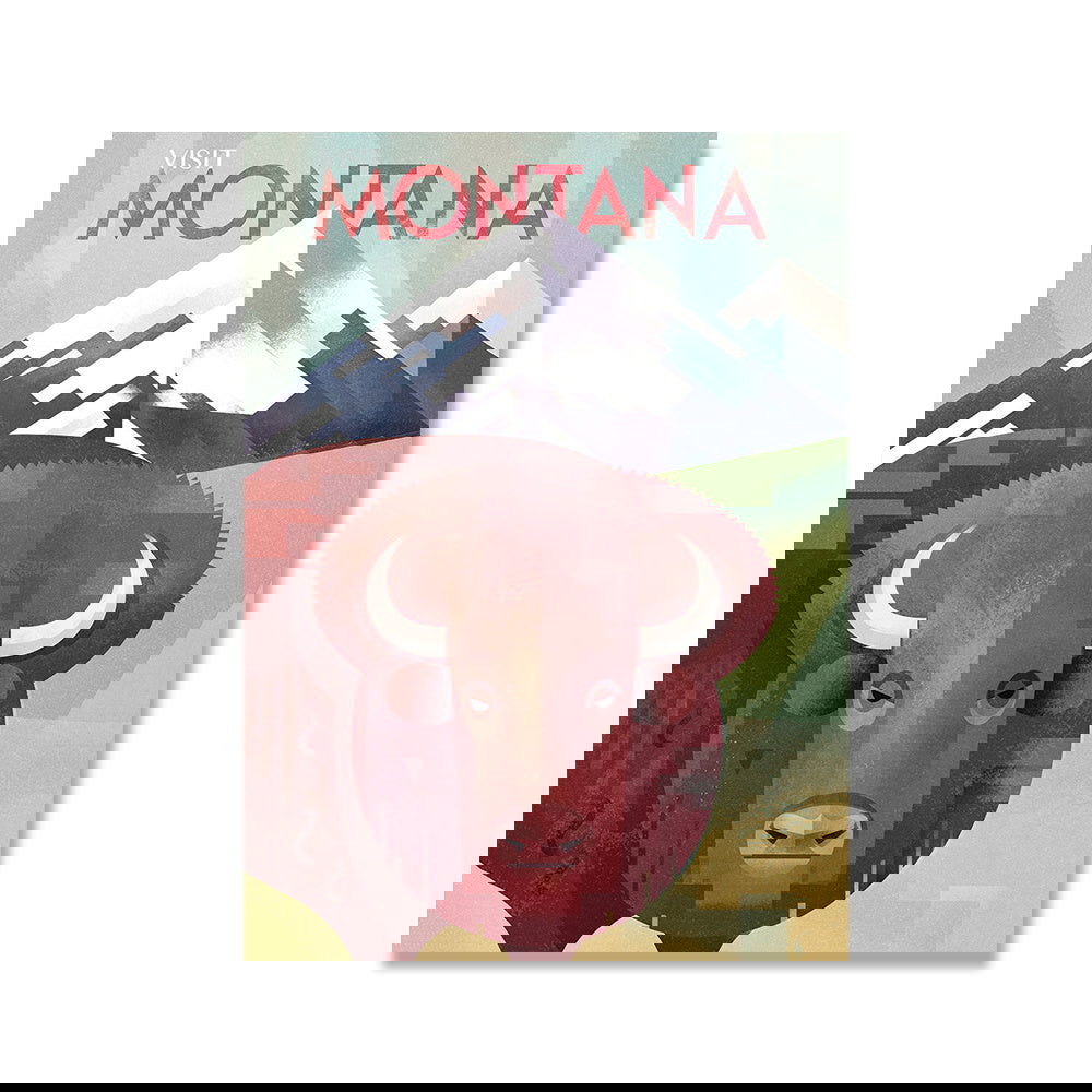 Famous Scenic Spots Retro City Poster Canvas Painting - Grand Goldman