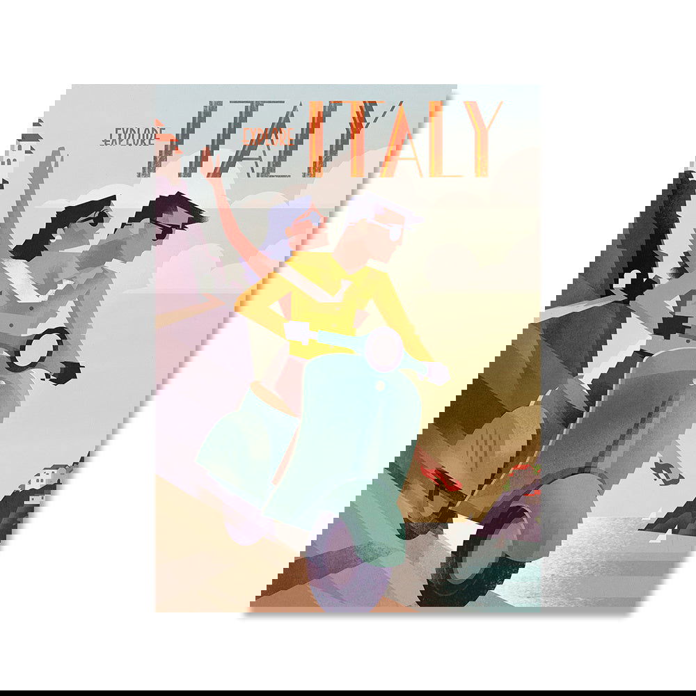 Famous Scenic Spots Retro City Poster Canvas Painting - Grand Goldman