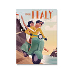 Famous Scenic Spots Retro City Poster Canvas Painting - Grand Goldman