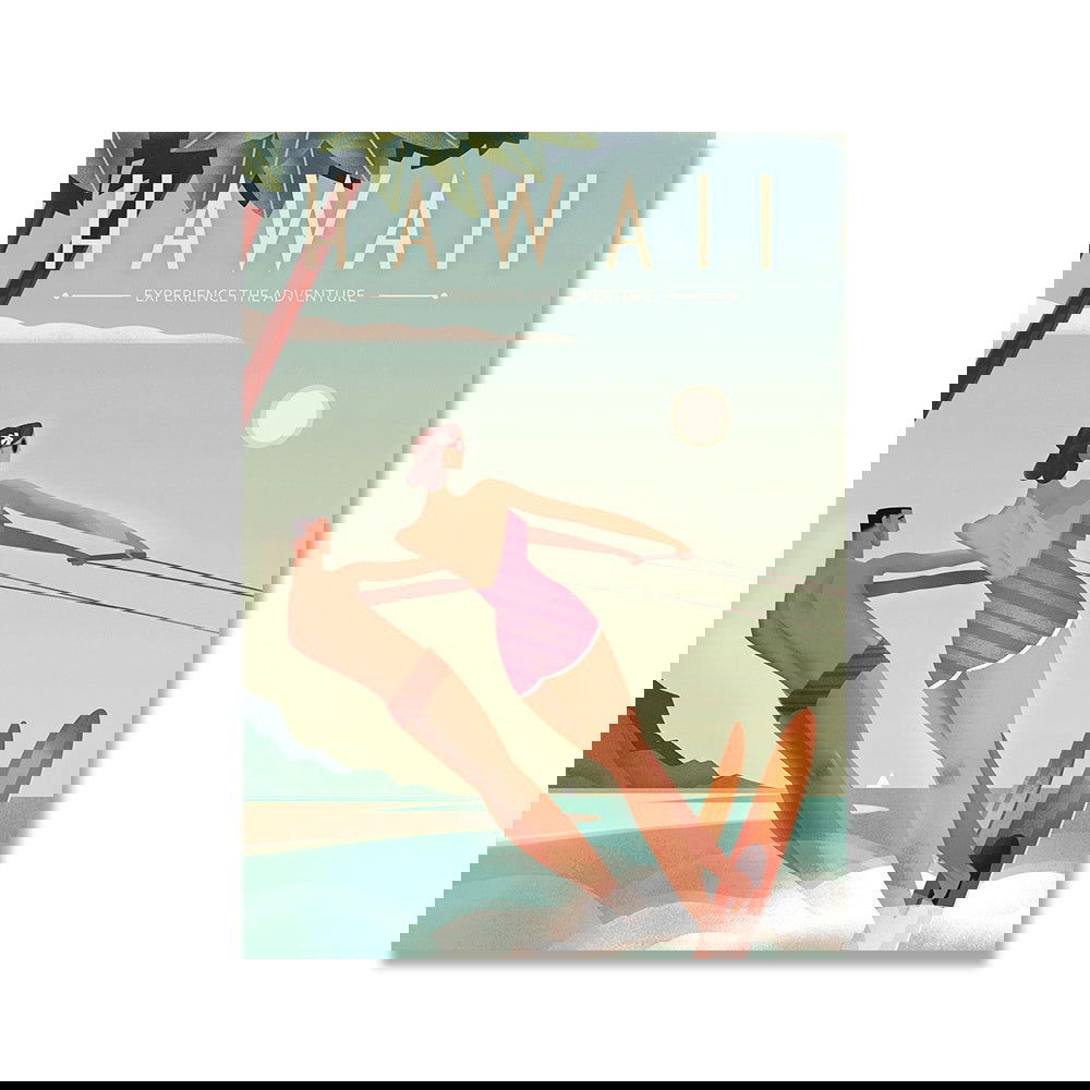 Famous Scenic Spots Retro City Poster Canvas Painting - Grand Goldman