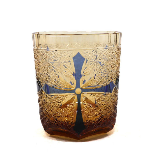 Fashionable Hand-carved Whiskey Crystal Glass - Grand Goldman