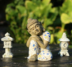 Fashionable Sleeping Buddha Decoration Garden Statue Crafts - Grand Goldman