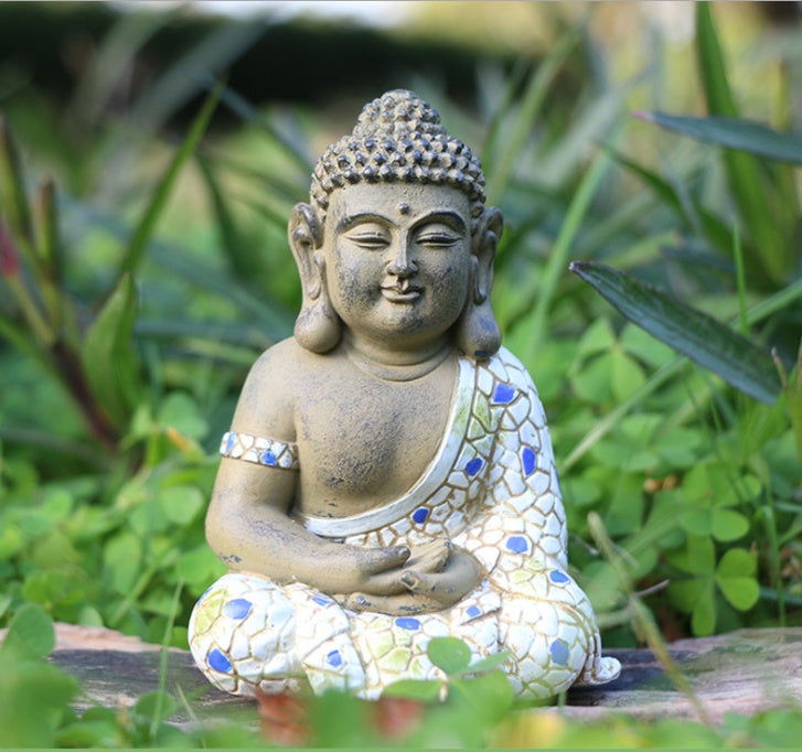 Fashionable Sleeping Buddha Decoration Garden Statue Crafts - Grand Goldman