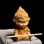 Fight Against The Buddha And Monkey King Creative Wood Carving Crafts - Grand Goldman