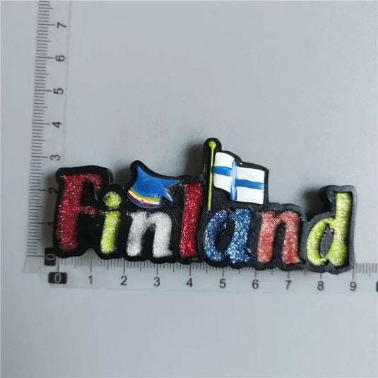 Finland fridge magnets Helsinki Tourism souvenir travel Memorial Decoration Crafts Resin Landscape magnets for refrigerators - Grand Goldman