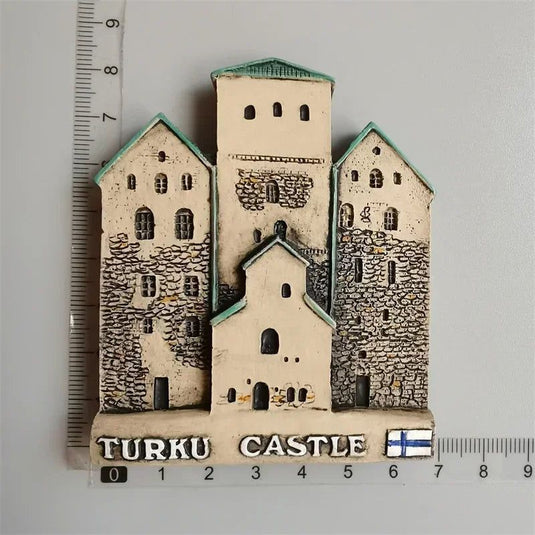 Finland fridge magnets Helsinki Tourism souvenir travel Memorial Decoration Crafts Resin Landscape magnets for refrigerators - Grand Goldman