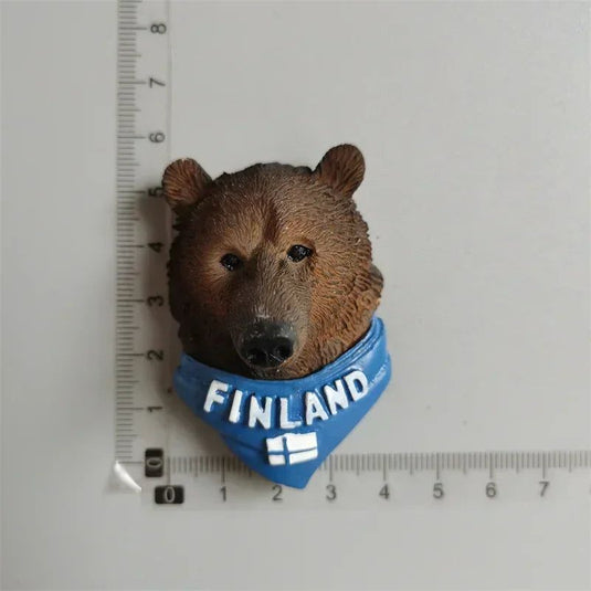 Finland fridge magnets Helsinki Tourism souvenir travel Memorial Decoration Crafts Resin Landscape magnets for refrigerators - Grand Goldman