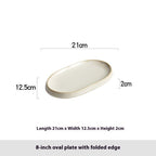 Fish Steaming Plate Household Creative Ceramic Tableware - Grand Goldman