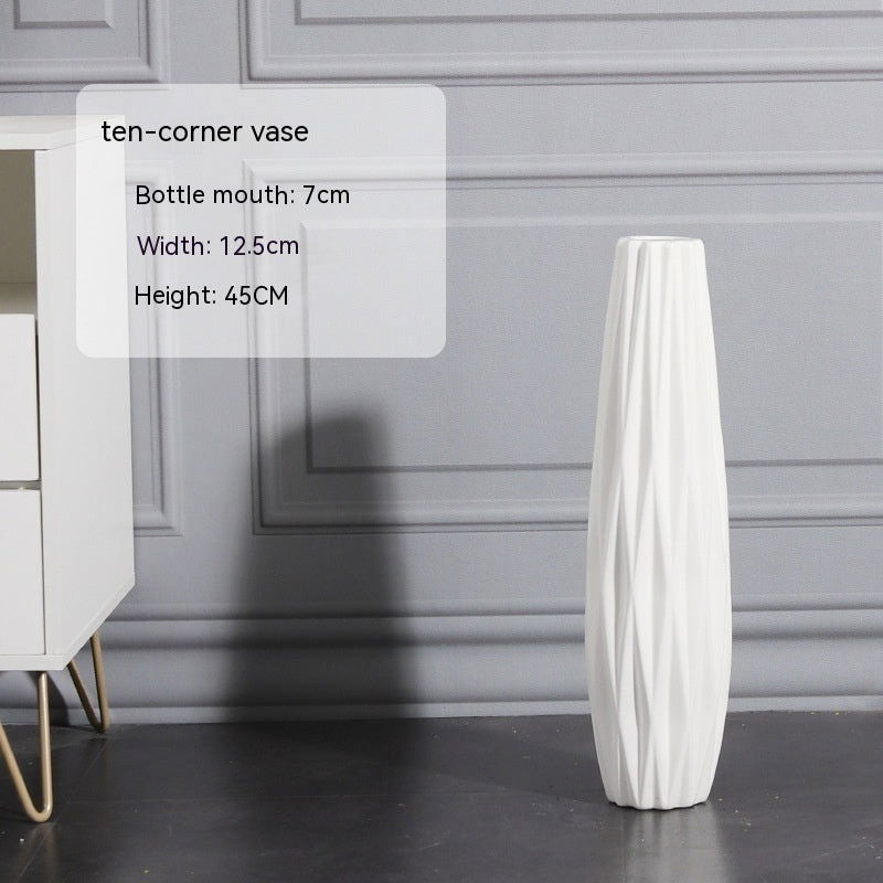 Floor Creative Flower Arrangement Ceramic Vase - Grand Goldman