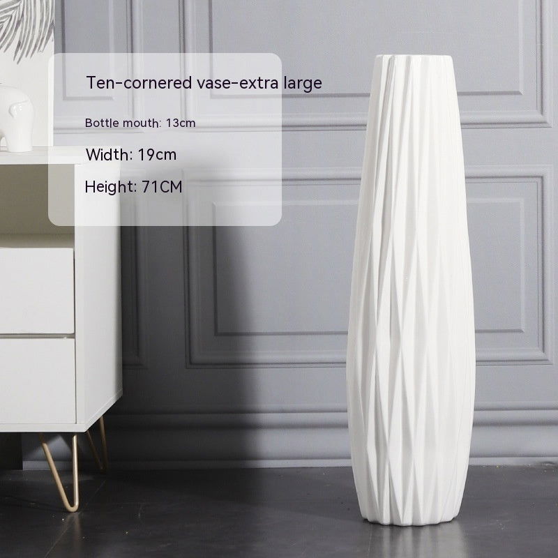 Floor Creative Flower Arrangement Ceramic Vase - Grand Goldman