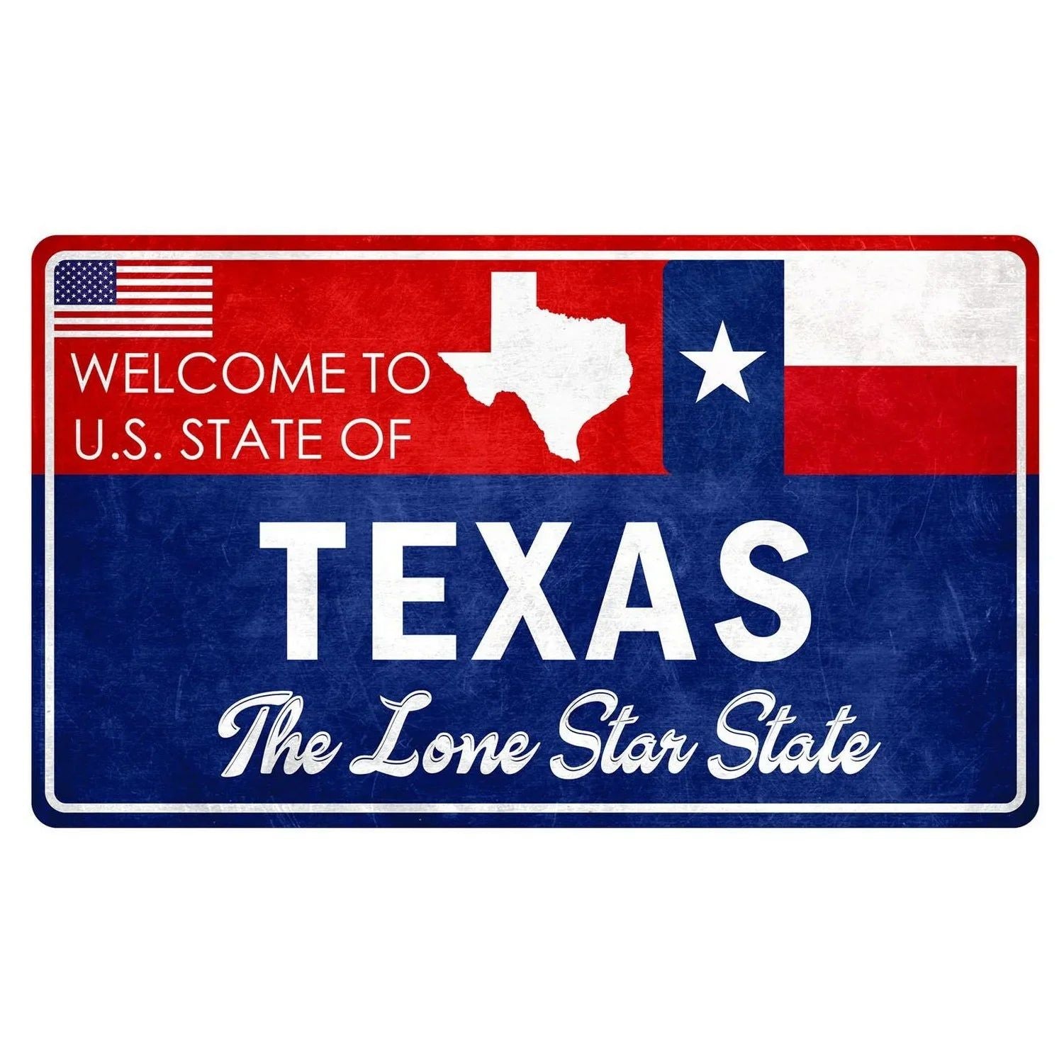 Florence Plate Metal Tin Signs for Wall Art Decoration Vintage Tags Metal Automotive Signs For Man Cave Cafe Bar Club Garage Pub - Grand Goldman