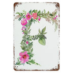 Flowers Lily Roses lavenders Bloom Metal Tin Signs Posters Plate Wall Decor for Bars Man Cave Cafe Clubs Retro Posters Plaque - Grand Goldman