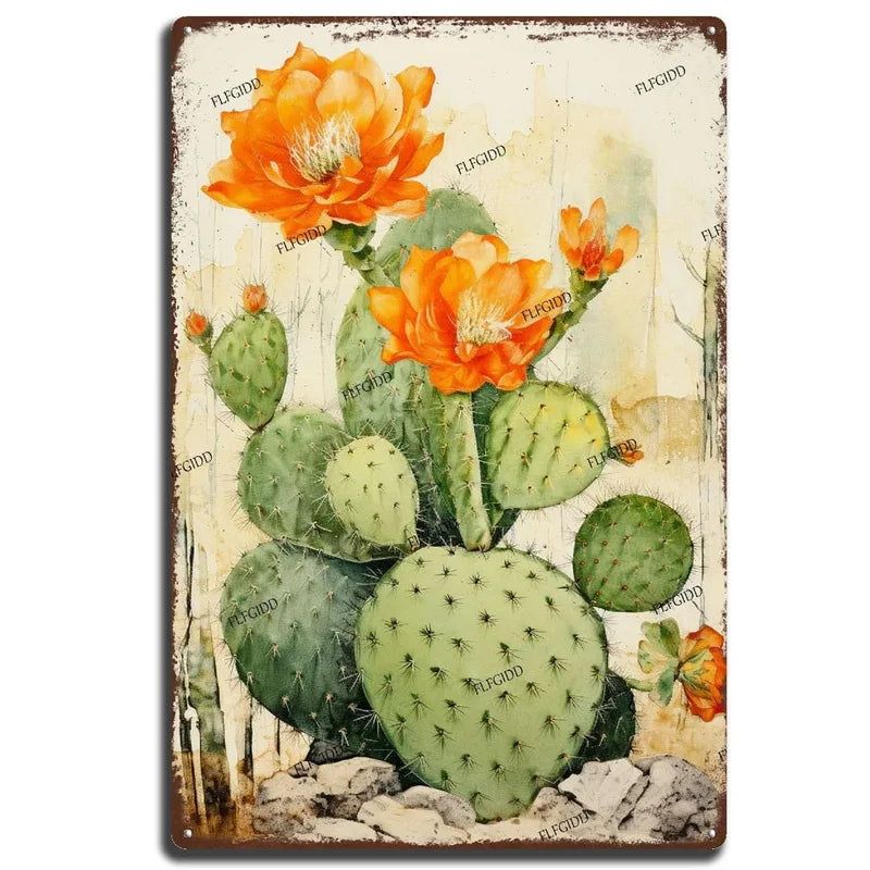 Flowers Lily Roses lavenders Bloom Metal Tin Signs Posters Plate Wall Decor for Bars Man Cave Cafe Clubs Retro Posters Plaque - Grand Goldman