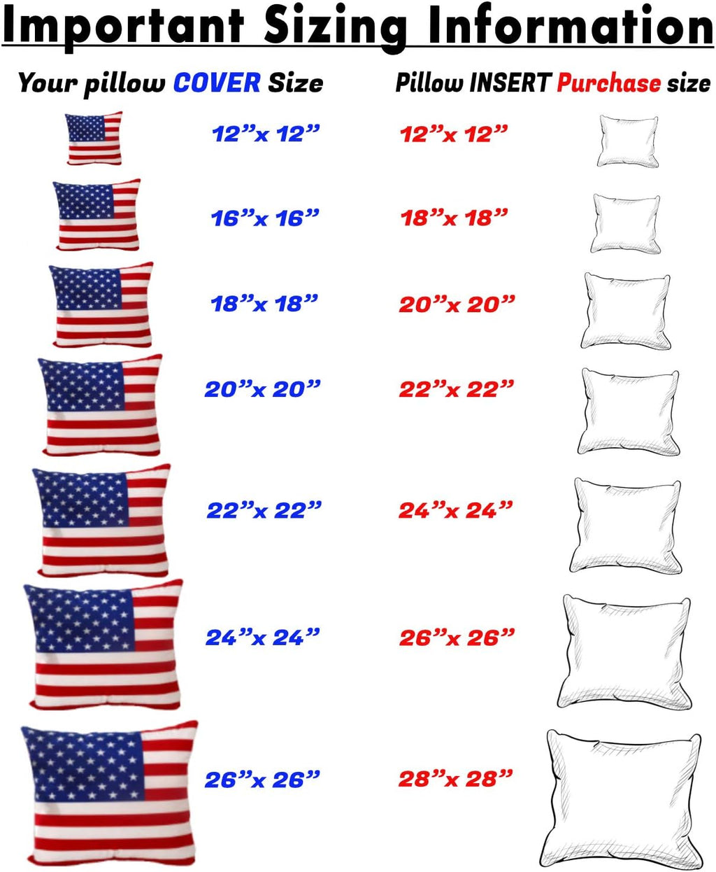 Foamily Throw Pillow Insert 18 x 18 inch (Set of 4) Hypoallergenic 100% Virgin Fiber Bed, Sofa, Couch Decorative Indoor Pillows Made in USA - Grand Goldman