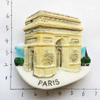 France  Paris Fridge Magnet Souvenir Carcassonne Cannes Imanes Para Riviera Arch of Triumph NICE Magnetic Stickers Home Decor - Grand Goldman