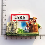 France  Paris Fridge Magnet Souvenir Carcassonne Cannes Imanes Para Riviera Arch of Triumph NICE Magnetic Stickers Home Decor - Grand Goldman