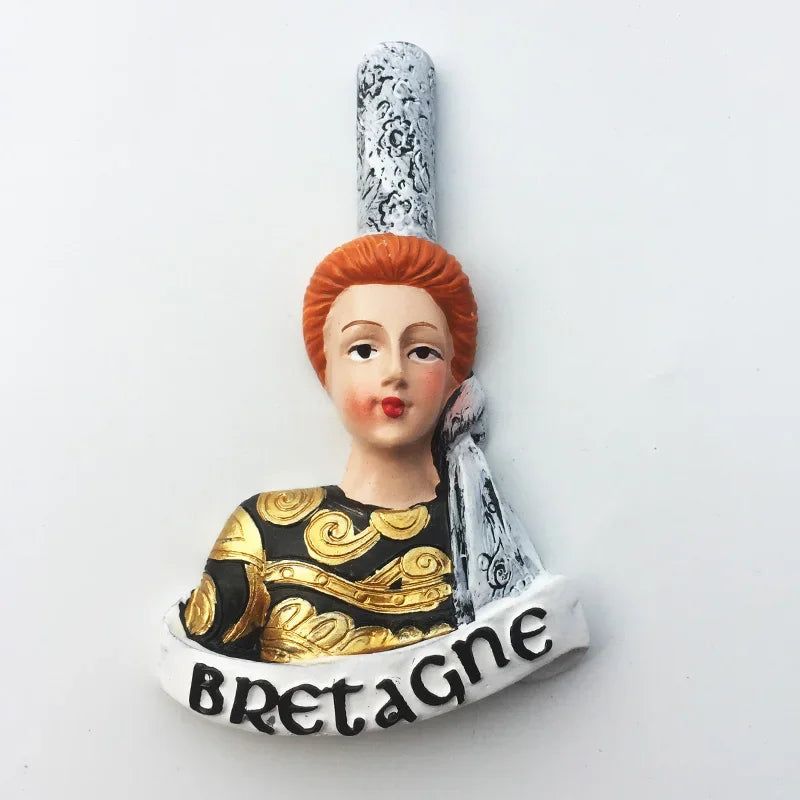 France  Paris Fridge Magnet Souvenir Carcassonne Cannes Imanes Para Riviera Arch of Triumph NICE Magnetic Stickers Home Decor - Grand Goldman