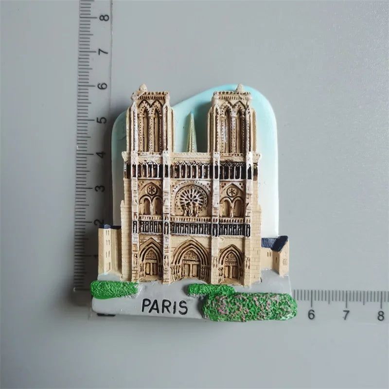 France Tourist Souvenir Fridge Magnets Cannes Nice Blue Coast Kurt Azur Menton Resin Magnetic Refrigerator sticker Colletion - Grand Goldman