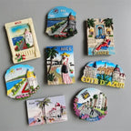 France Tourist Souvenir Fridge Magnets Cannes Nice Blue Coast Kurt Azur Menton Resin Magnetic Refrigerator sticker Colletion - Grand Goldman