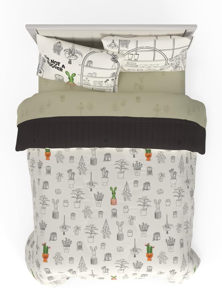 Franco Peanuts & Snoopy Classic Pals Super Soft Comforter and Sheet Set, 5 Piece Queen Size, (Official Licensed Product) Collectibles - Grand Goldman