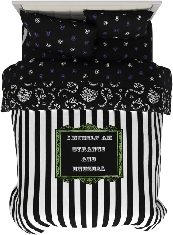 Franco Peanuts & Snoopy Classic Pals Super Soft Comforter and Sheet Set, 5 Piece Queen Size, (Official Licensed Product) Collectibles - Grand Goldman