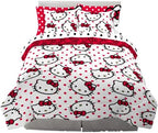 Franco Peanuts & Snoopy Classic Pals Super Soft Comforter and Sheet Set, 5 Piece Queen Size, (Official Licensed Product) Collectibles - Grand Goldman
