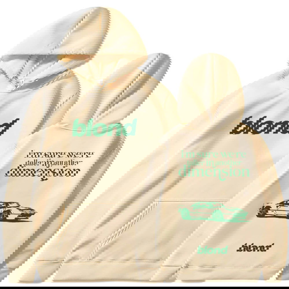 Frank Ocean Blond Album Hoodie Frank Ocean White Ferrari Music Women Men Harajuku Long Sleeve Sweatshirts - Grand Goldman