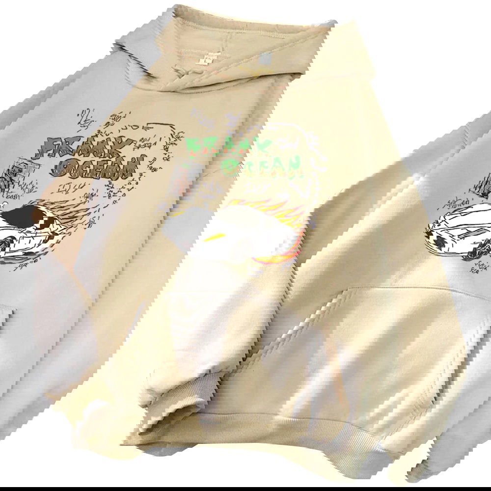 Frank Ocean Hoodie Frank Ocean Blond Album Hoodie Frank Ocean Merch Pullover Tops Streetwear Unisex - Grand Goldman