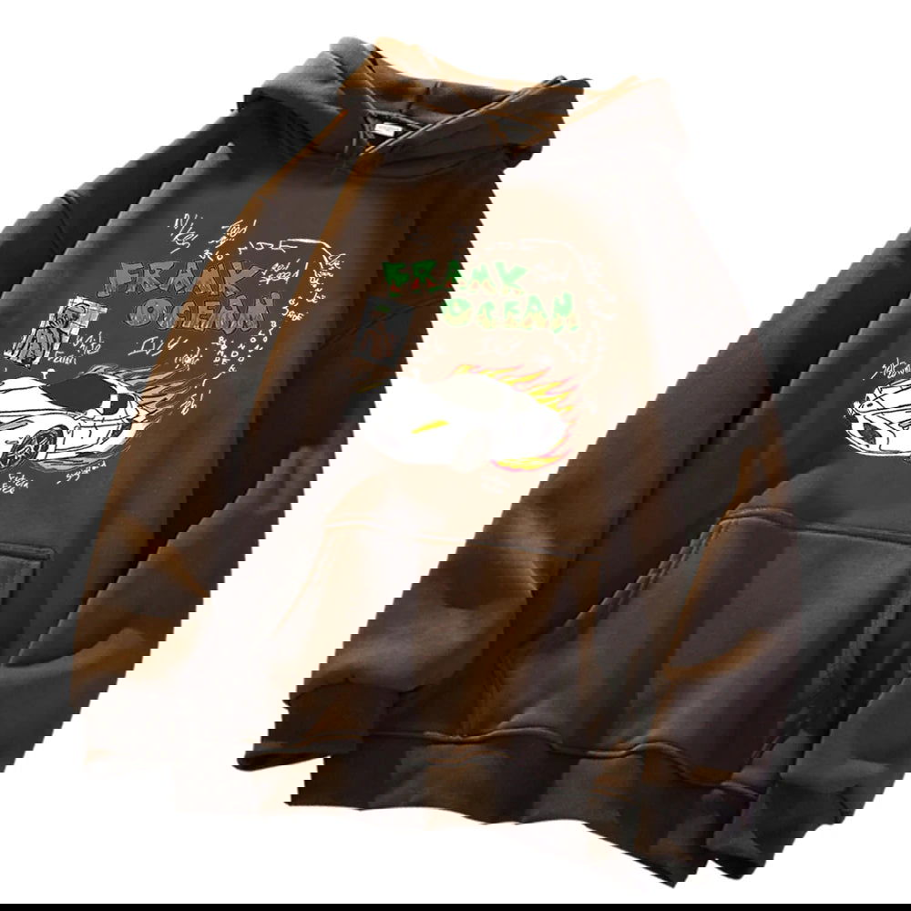 Frank Ocean Hoodie Frank Ocean Blond Album Hoodie Frank Ocean Merch Pullover Tops Streetwear Unisex - Grand Goldman