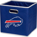 Franklin Sports NFL Storage Bins - Collapsible Cube Container + Storage Basket - NFL Office, Bedroom + Living Room Décor - 11"x11" - Grand Goldman