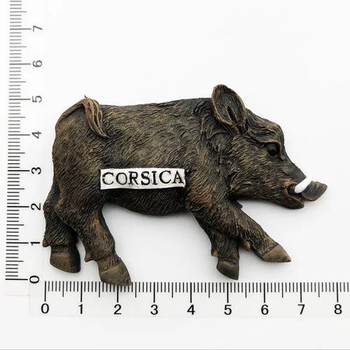 French Napoleon's Hometown of Corsica Tourist Souvenirs Map Island Flag Magnets Refrigerator Stickers Gifts for Friends - Grand Goldman