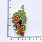 French Napoleon's Hometown of Corsica Tourist Souvenirs Map Island Flag Magnets Refrigerator Stickers Gifts for Friends - Grand Goldman