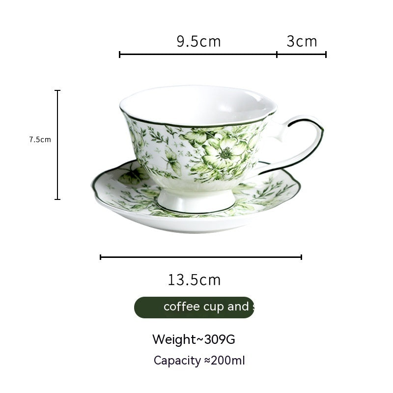 French Court Classical Retro Garden European Ceramic Dinner Plate - Grand Goldman