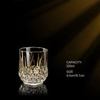 French Imported Golden Luxury CDA Whiskey Glass European Crystal - Grand Goldman