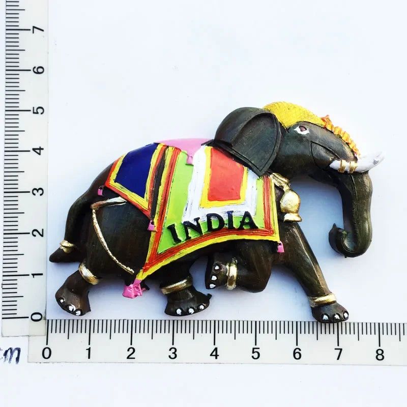 Fridge Magnet Brussels India Cuenca Athens Germany Belgium Romania Ronda Spain Manchester Crimea Holland Magnetic Sticker Decor - Grand Goldman