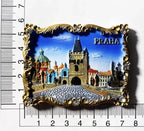 Fridge Magnet Brussels India Cuenca Athens Germany Belgium Romania Ronda Spain Manchester Crimea Holland Magnetic Sticker Decor - Grand Goldman