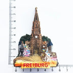 Fridge Magnet Brussels India Cuenca Athens Germany Belgium Romania Ronda Spain Manchester Crimea Holland Magnetic Sticker Decor - Grand Goldman