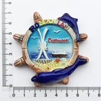 Fridge Magnet Brussels India Cuenca Athens Germany Belgium Romania Ronda Spain Manchester Crimea Holland Magnetic Sticker Decor - Grand Goldman