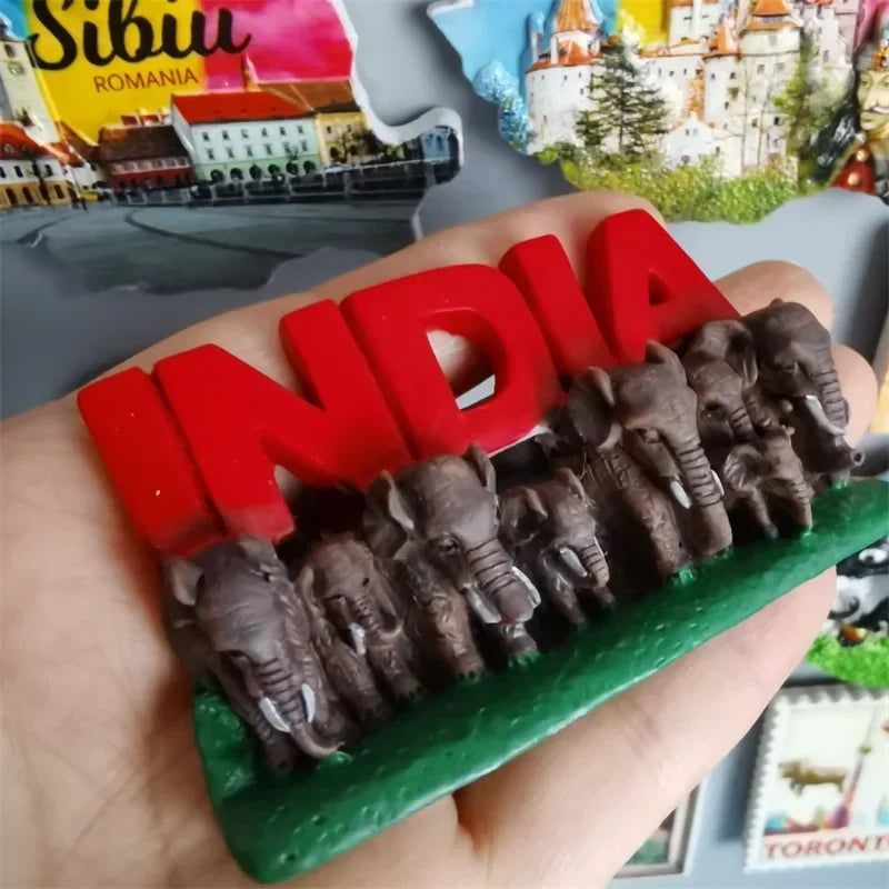 Fridge Magnet Portugal Romania India Philippines Islas Canarias Canada Geneva Thailand Magnetic Fridge Sticker Home Decor - Grand Goldman