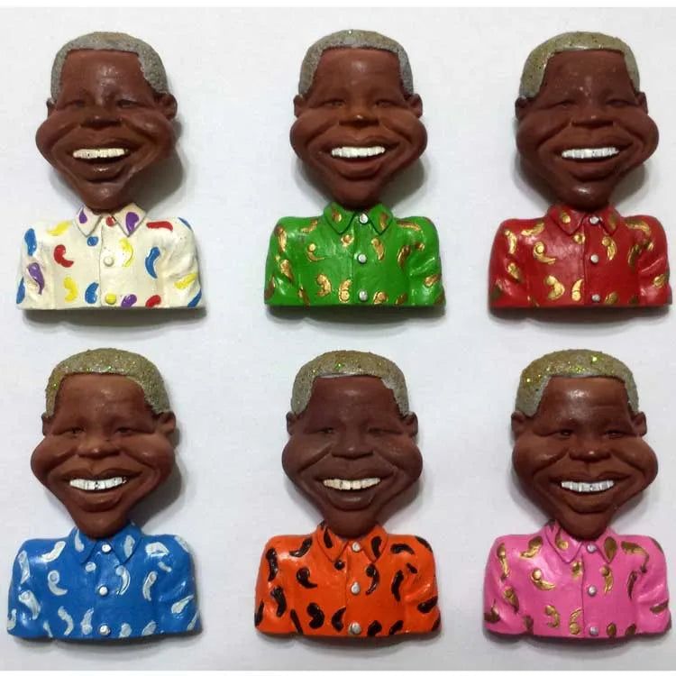 Fridge Magnet Set Tourism Souvenir South Africa Heroes Mandela Remember The Titans Refrigerator Magnetic Sticker Gift Collection - Grand Goldman