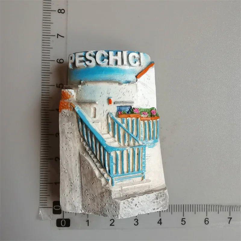 Fridge Magnet of Santorini CRETE Corfu Greece Tourist Souvenir Magnetic Stickers Fridge Magnets Imanes Nevera  Home Decor - Grand Goldman