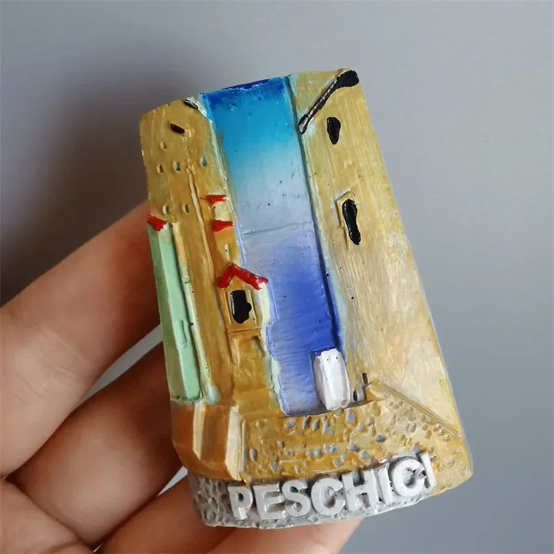 Fridge Magnet of Santorini CRETE Corfu Greece Tourist Souvenir Magnetic Stickers Fridge Magnets Imanes Nevera  Home Decor - Grand Goldman