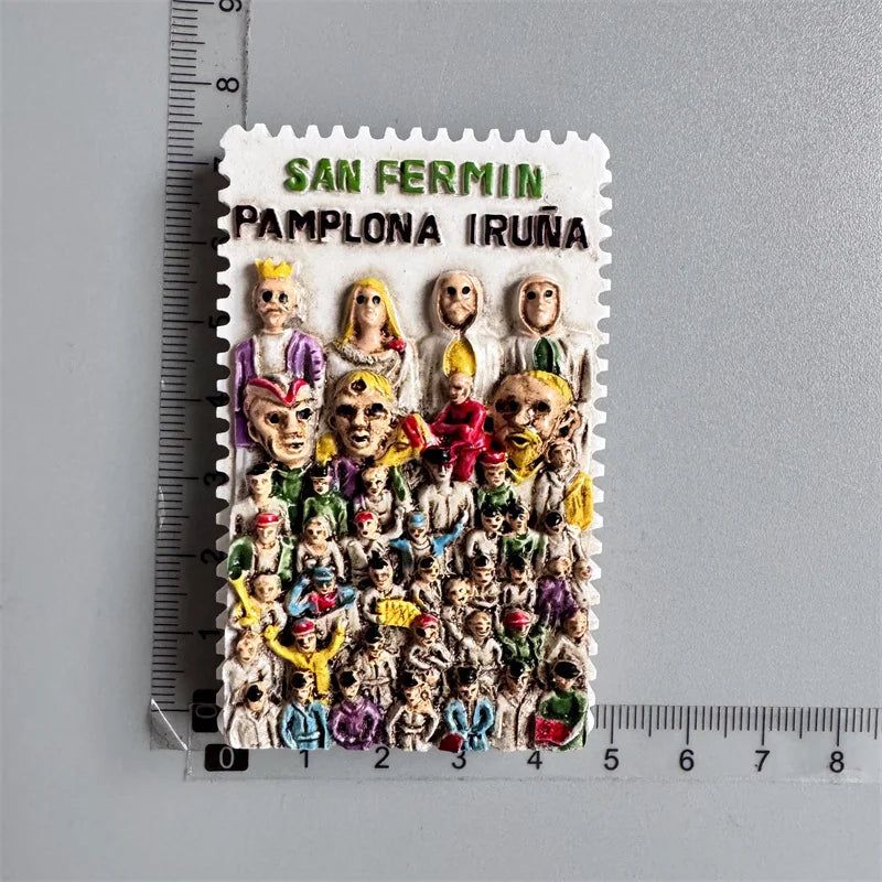 Fridge Magnets Aruba Ireland Havaii Milano Czech Lisboa Switzerland Poland France Berlin Norway Budva Estonia Spain San Marino - Grand Goldman