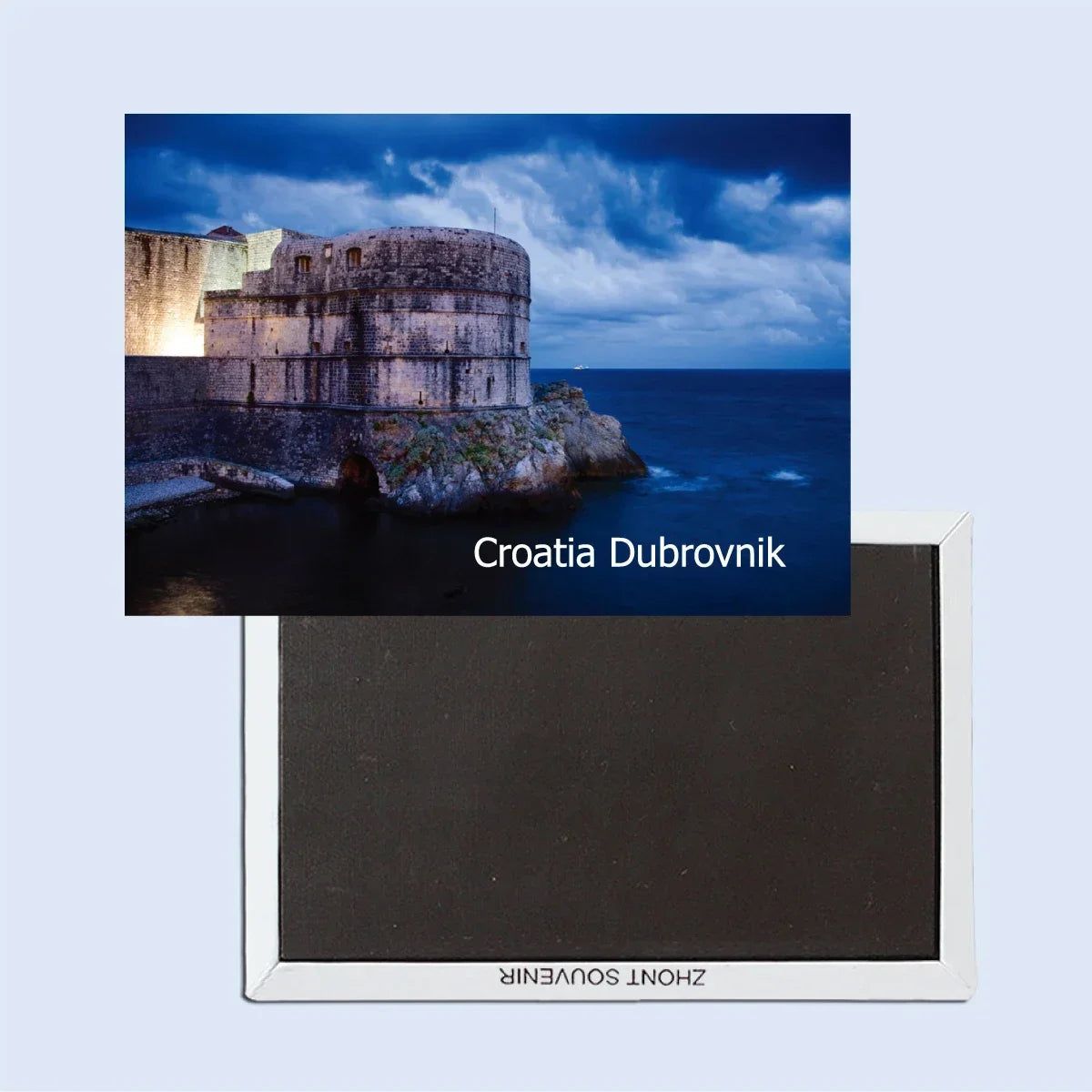 Fridge Magnets Coated Paper Tourist Souvenir Geneva Marseille Budapest Crotia Netherland Iceland Spain Belgium Italy Travel Gift - Grand Goldman